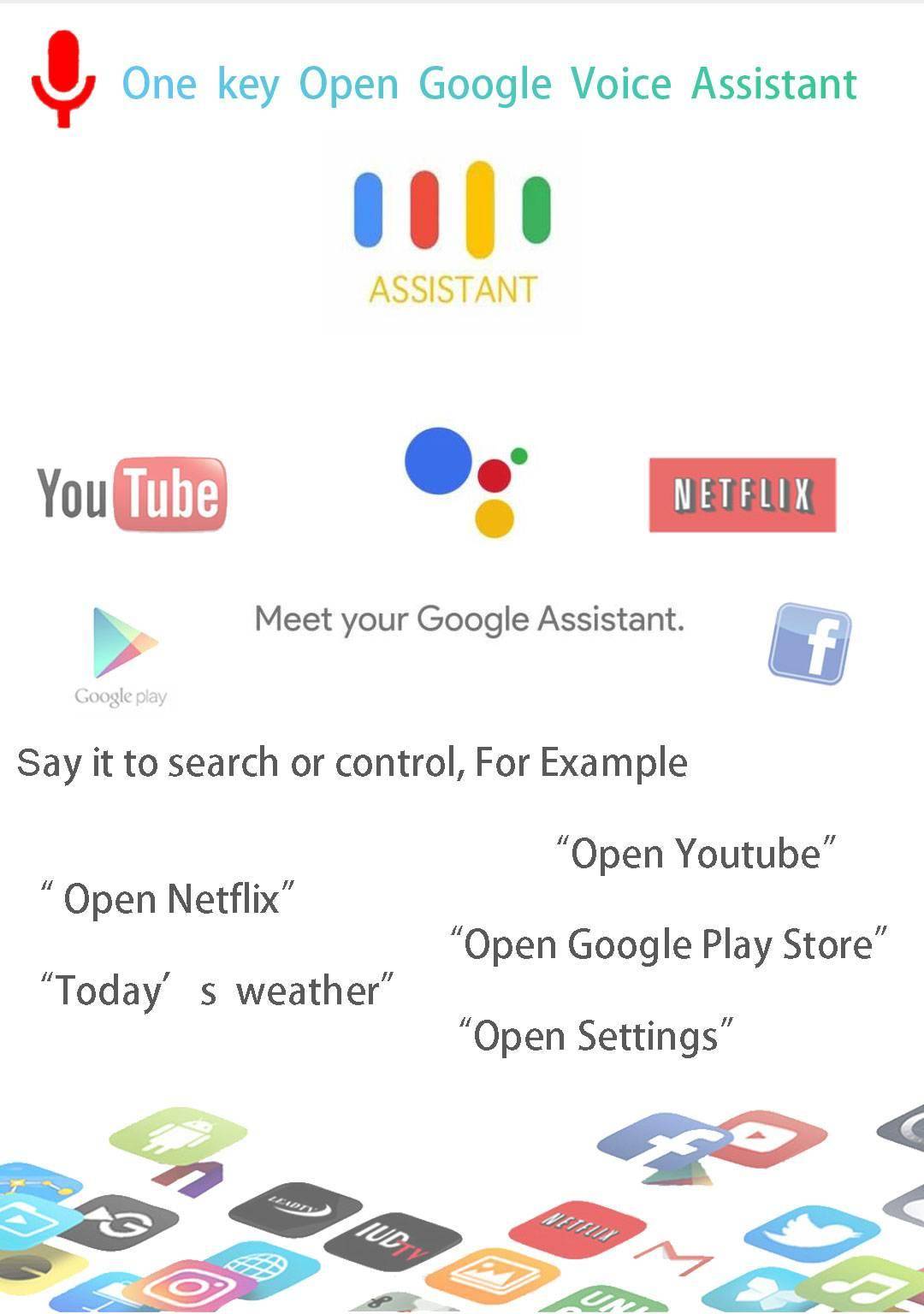 TV Box Google Voice Assistant Youtube 6K 3D Wifi TV Box Google Voice Assistant Youtube 6K 3D Wifi